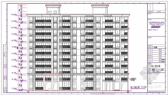 12层建筑平面图资料下载-浙江某12层住宅施工合同及平面图