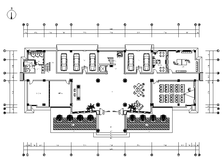 中式办公大厅资料下载-[江苏]全套豪华中式办公楼设计施工图(含效果图)