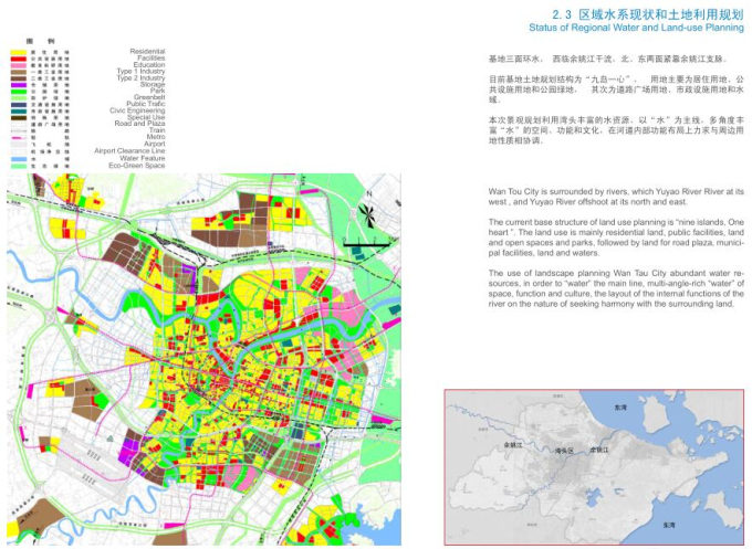 [浙江]宁波市某区块公共空间景观修建性详细规划方案设计-土地利用规划