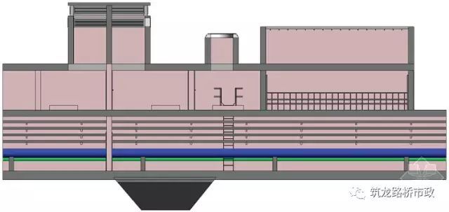 利用BIM模型展示的城市综合管廊细部结构_50