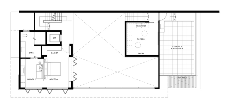 新加坡Clifton山谷别墅-Clifton_Vale_Mezzanine_Floor_Plan_