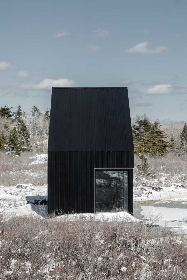 建筑模型成品资料下载-宛若仙境，加拿大本土小屋