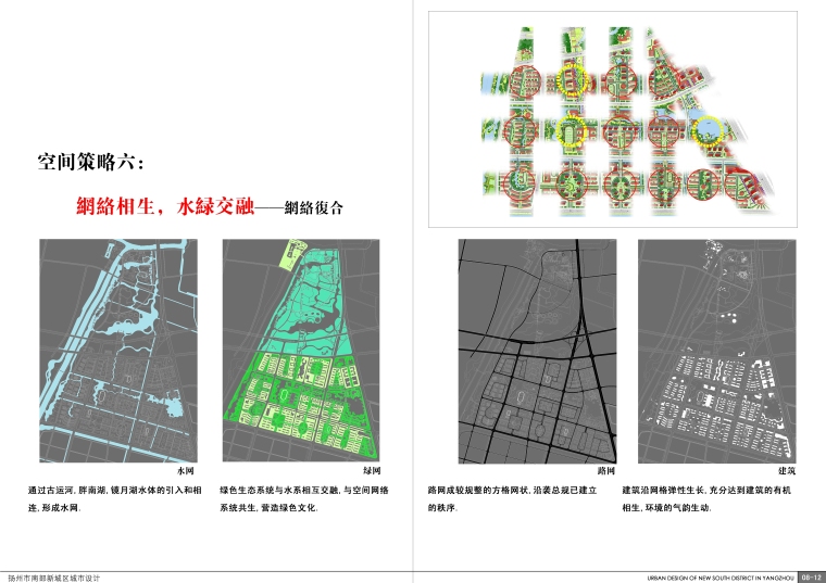 [江苏]扬州南部新城城市设计方案文本-08-12城市设计框架6-网络