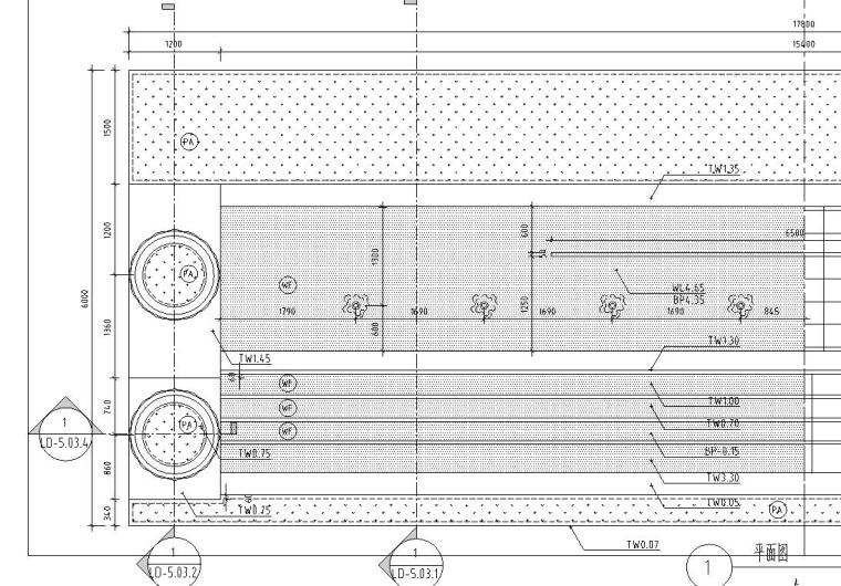 喷泉做法CAD资料下载-特色喷泉水景设计详图——泛亚景观