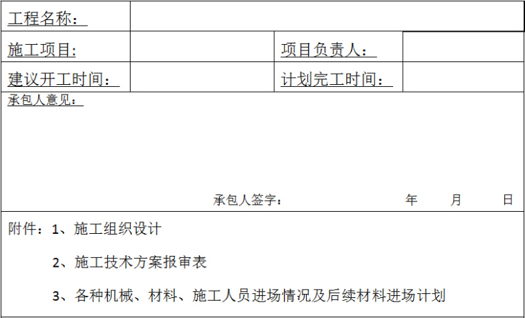 监理平行检验专用表格资料下载-公路基本建设工程开工报验及监理表格