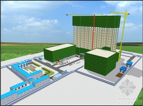 交流观摩资料下载-[陕西]建筑工程文明工地现场观摩会经验交流材料（附多图）