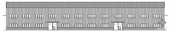 钢结构梯形屋架跨度27米cad施工图纸资料下载-某单层钢结构厂房建筑施工图有材料和说明(04级土木工程)