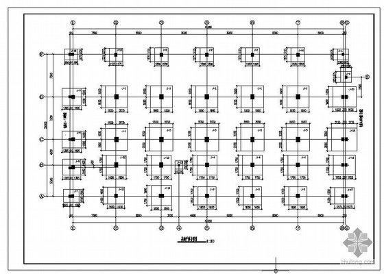 藏族吊脚楼施工图资料下载-某商办楼结构施工图