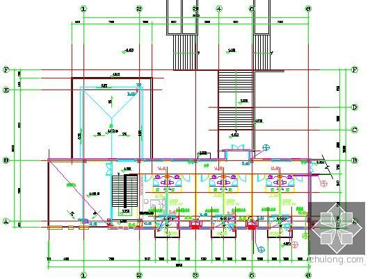[广东]办公楼建筑安装工程施工招标文件164页(附全套CAD图纸及清单)-给排水平面图