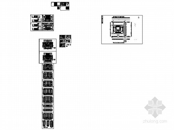 某市法院办公楼建筑施工图- 