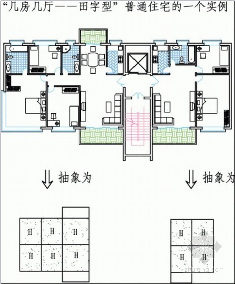 高层中式园林住宅研究(户型创新）- 