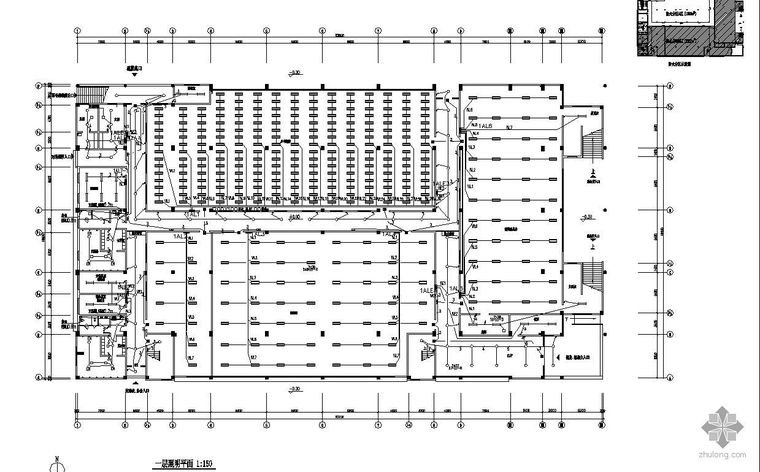 某职业技术学院三层体育馆电气施工图纸_2