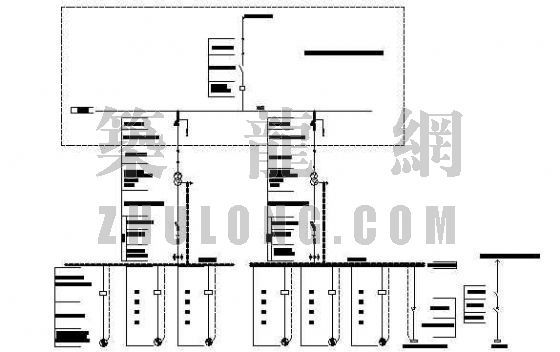 工地二级电箱接线图资料下载-某电排站电气主接线图