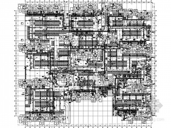 5米层高地下室资料下载-[河北]小区人防地下室设计施工图(5万平米)