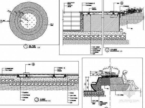 树凳施工图资料下载-树池施工图