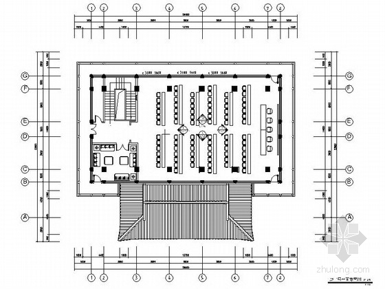 西安装修中式资料下载-[西安]某中式奢华养生酒店会所方案图