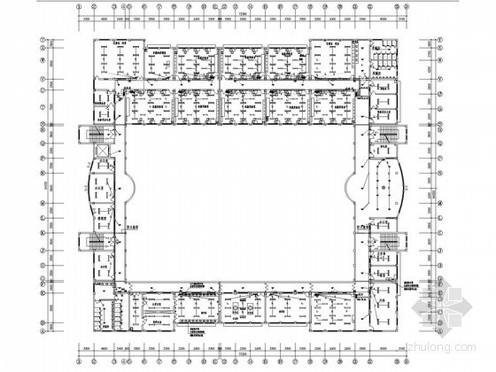 大学实验楼建筑施工图资料下载-大学实验楼强弱电施工图纸（含负荷计算）