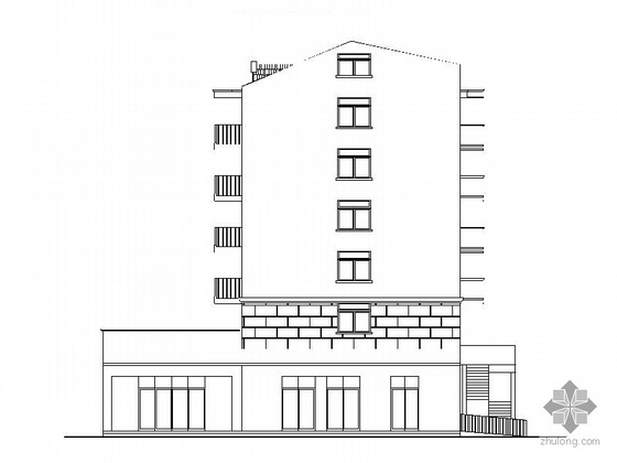 [马鞍山]某六层危旧住宅楼改造建筑施工图- 