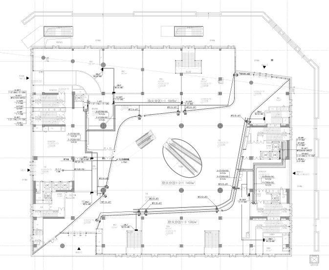 门监控系统图资料下载-深圳大型商业及住宅电气施工图