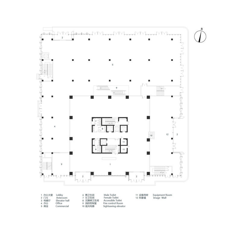 流动立面——摺景大厦 / 出品建筑_21