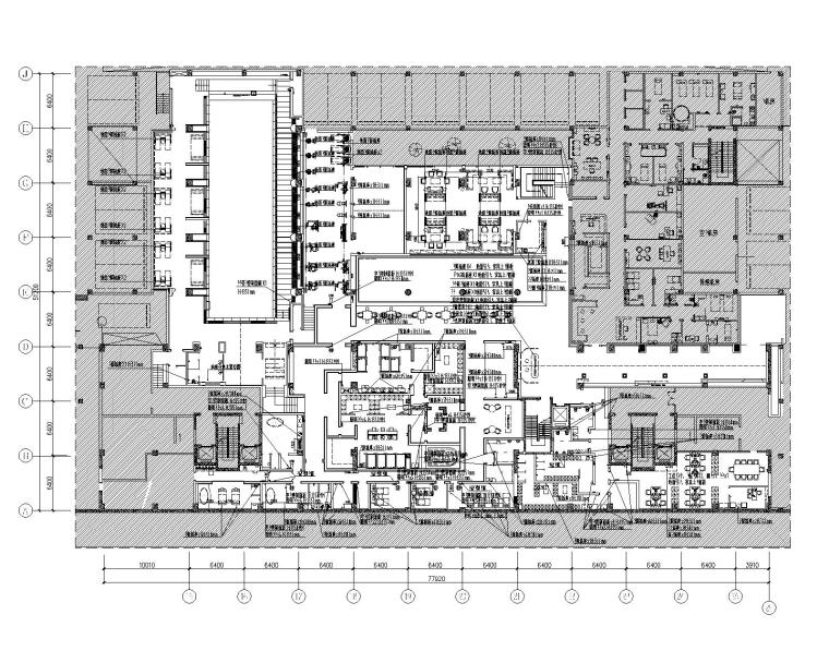 梁建国-北京万柳书院会所全套设计资料-5负二层强弱电点位图