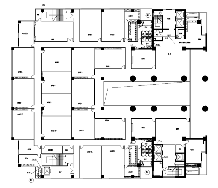 供水服务中心建筑施工图资料下载-某服务中心给排水设计施工图