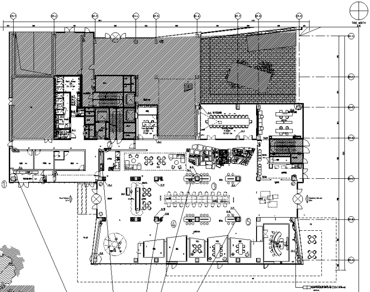 售楼空间模型资料下载-[上海]万科御河硅谷售楼空间设计施工图（附效果图+软装方案）