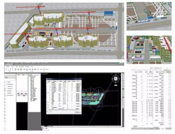 知名地产翡翠公园总承包工程BIM技术应用-场地布置