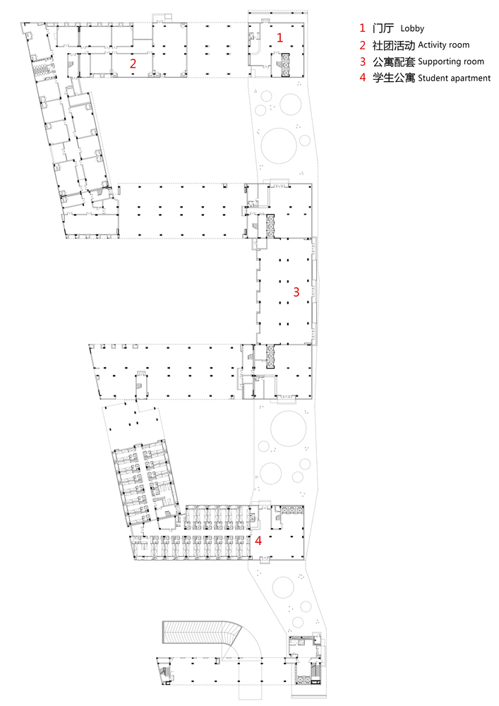 浙江音乐学院学生公寓平面图 (12)