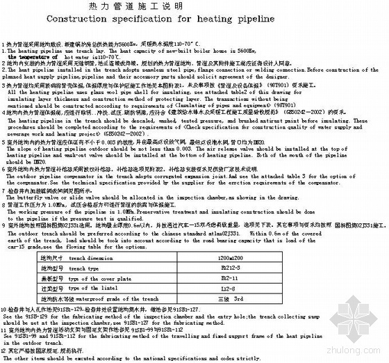 矿山管道资料下载-某矿山热力管道平面图