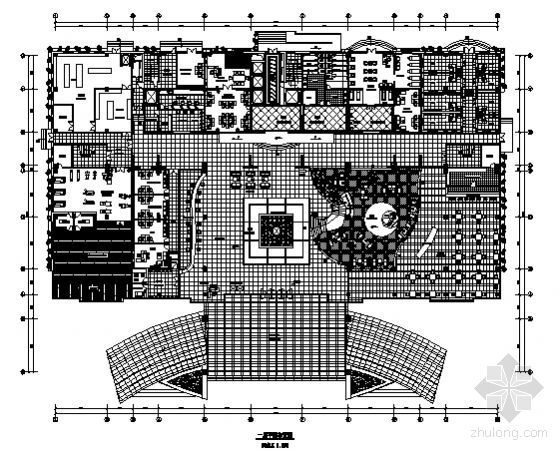 高层四星酒店方案图资料下载-四星酒店的平面布置