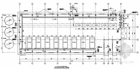 独立基础平法标注施工图资料下载-[新疆]钢结构厂房结构施工图（含建筑图，独立基础）