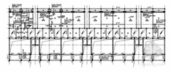 砖混结构条形基础设计图资料下载-砖混结构别墅结构施工图（四层 条形基础）
