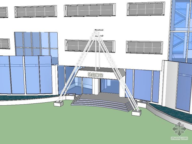 内蒙古科技大学建筑系馆资料下载-建筑系馆