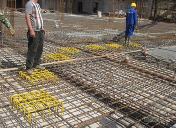 现浇混凝土板资料下载-[QC成果]提高现浇楼板负弯矩钢筋验收一次合格率
