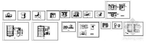 160系列玻璃幕墙节点资料下载-某110系列幕墙节点详图