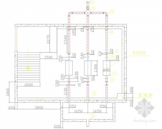 竖流浓缩池CAD资料下载-小区生活污水处理工艺毕业设计（含设计说明）