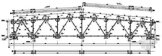 三相四线互感器接线图资料下载-某互感器厂房钢屋架结构施工图