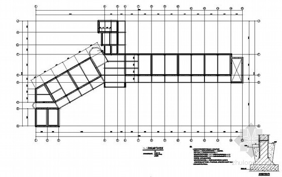 3层教学楼设计图资料下载-某教学楼结构加固设计图