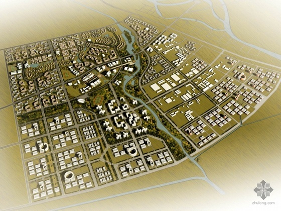 乡镇控规设计资料下载-某城市中心区规划投标方案文本（某知名设计院设计）