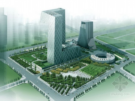 公园住宅规划资料下载-[北京]媒体公园规划