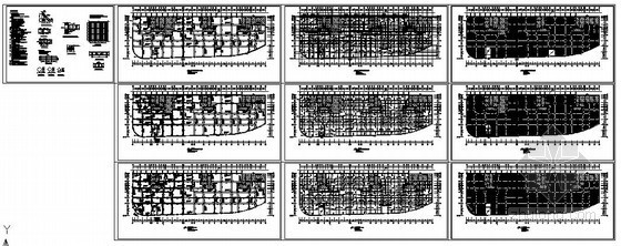 车库空心楼盖施工方案资料下载-某大型空心楼盖地下车库结构设计图