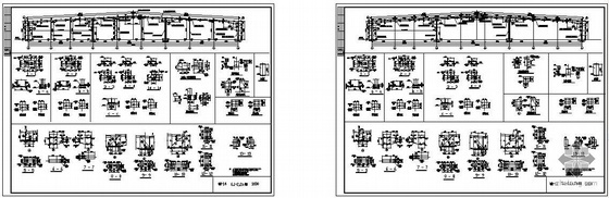 大型厂房设计施工图资料下载-某65米跨大型钢结构厂房施工图