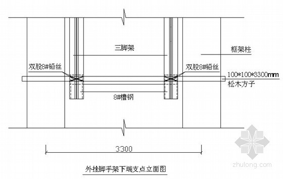 [北京]住宅工程外挂脚手架施工方案(计算书)- 