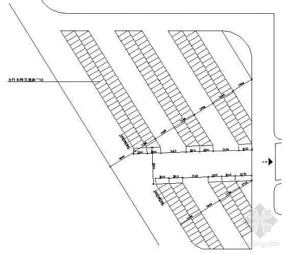 地下停车场车位平面布置资料下载-自行车位布置平面