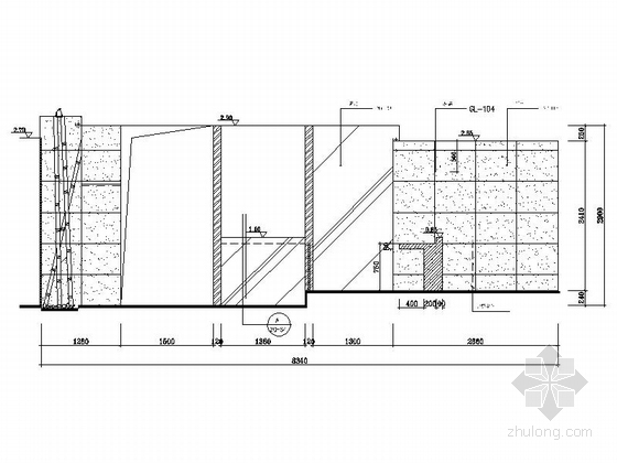 [四川]豪华五星级酒店日式餐厅室内装修施工图-图5