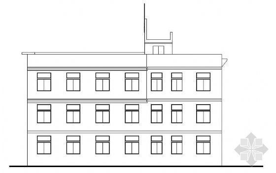 垃圾转运站建筑cad资料下载-某市某小区二层垃圾转运站