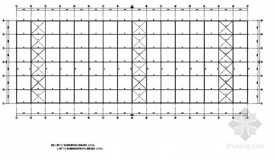 36m跨门刚厂房资料下载-36m跨钢结构厂房结构设计图