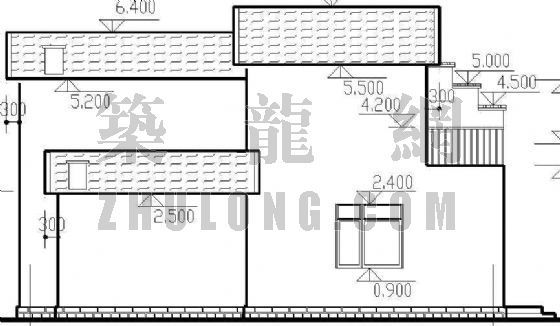 某村镇小别墅建筑施工图-3