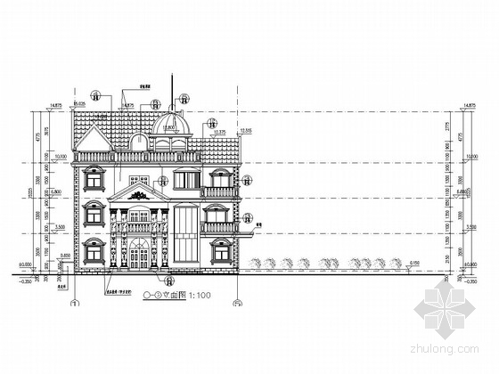 别墅带地下室资料下载-[湖南]三层框架结构别墅结构施工图（含建筑带阁楼）